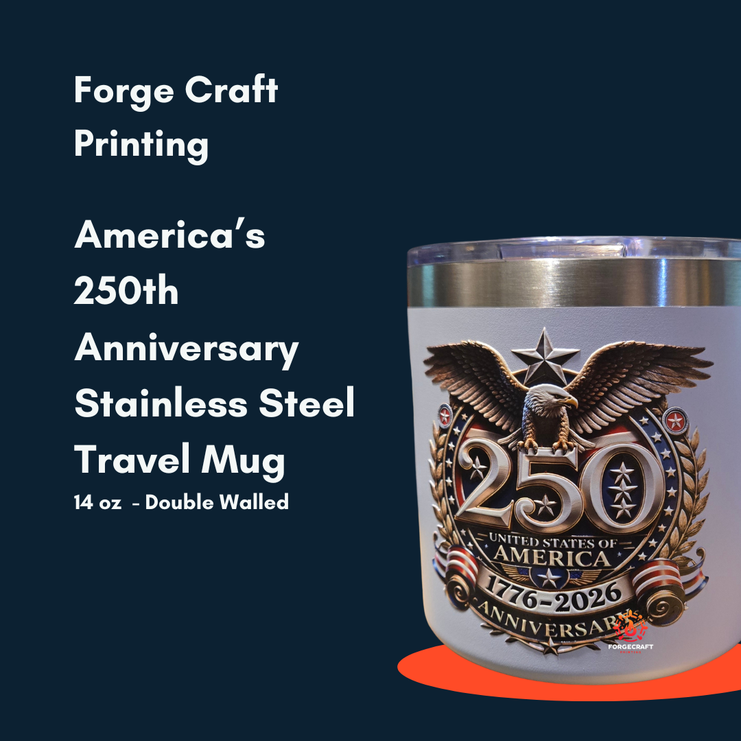 America's 250th Anniversary 14 oz Travel Mug