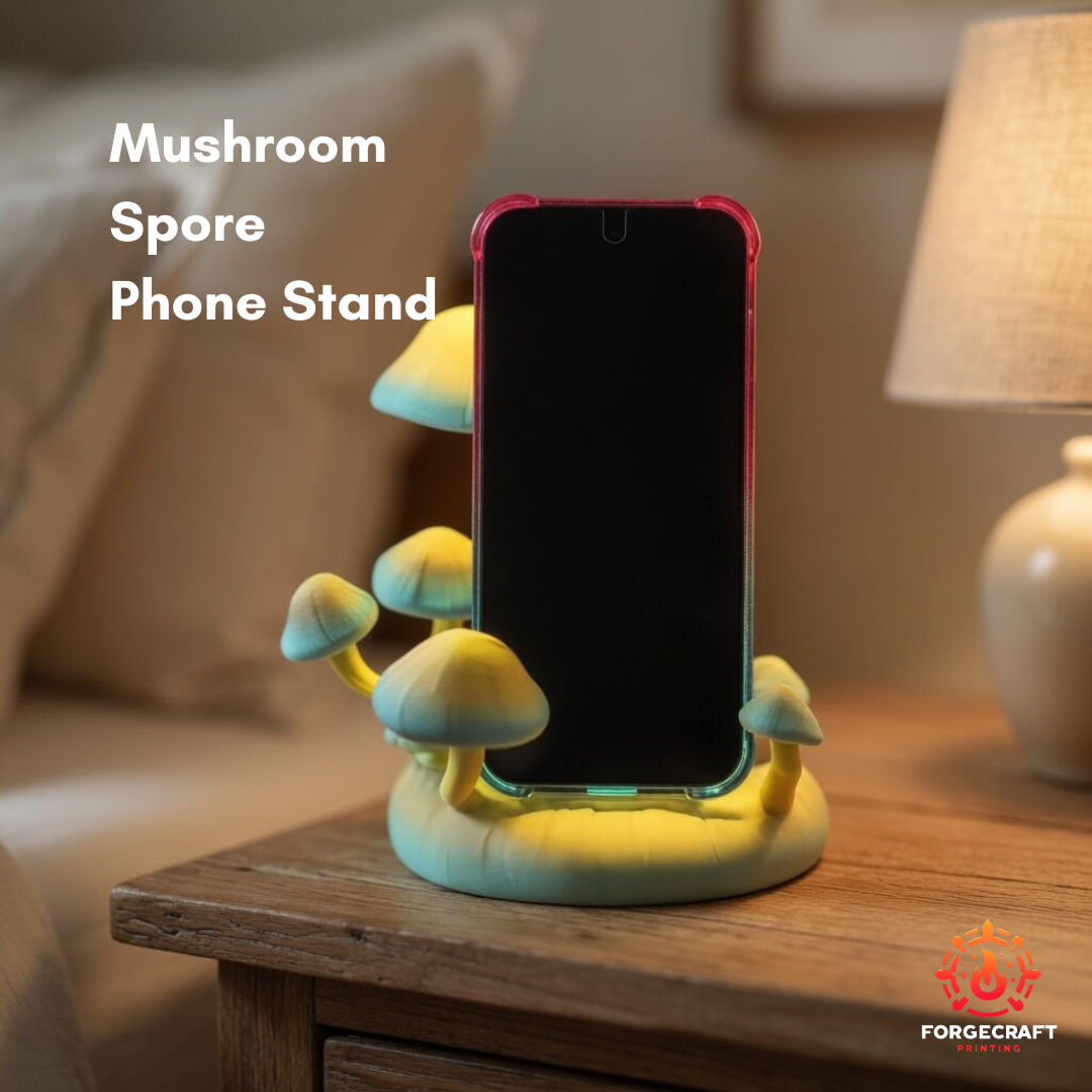 Mushroom Spore Phone Stand