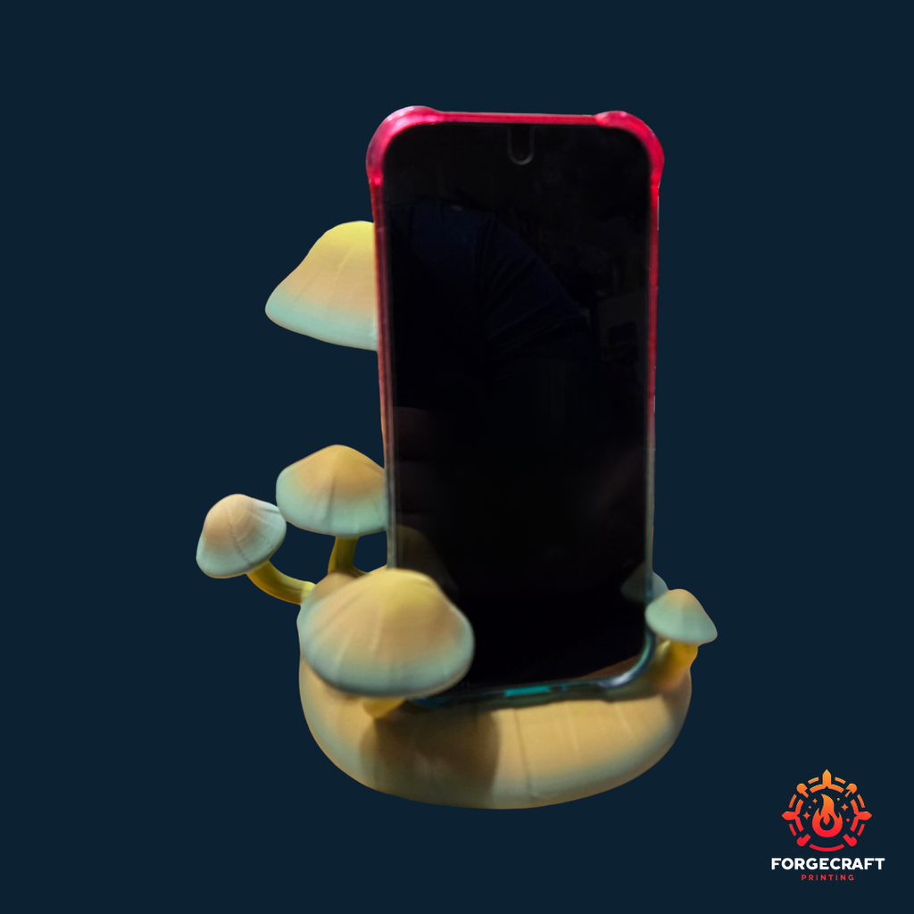 Mushroom Spore Phone Stand